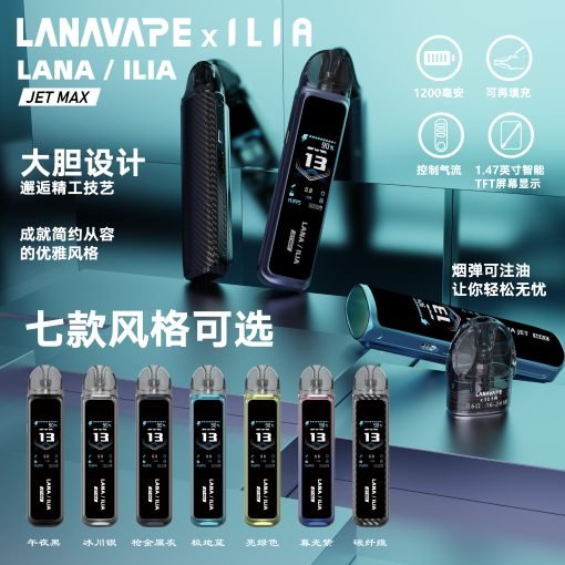 【T倉】LANA/ILIA Jet Max註油式套裝主機 側註油設計 一桿兩空彈【買1套送1瓶油】